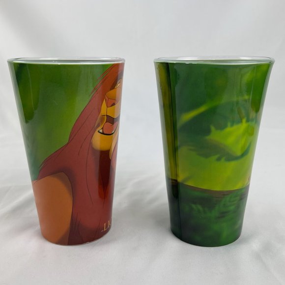 Vintage Disney LION KING 16 oz Cup 90s Lot Simba Timon Pumba - Picture 3 of 10